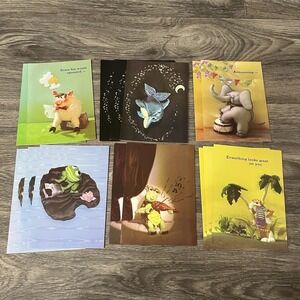 VTG New Greeting Cards "Darlin Softies" Birthday & Get Well 15 Cards No Envelope